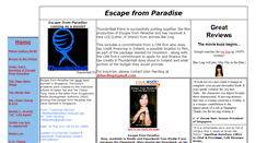 Desktop Screenshot of escapefromparadise.com